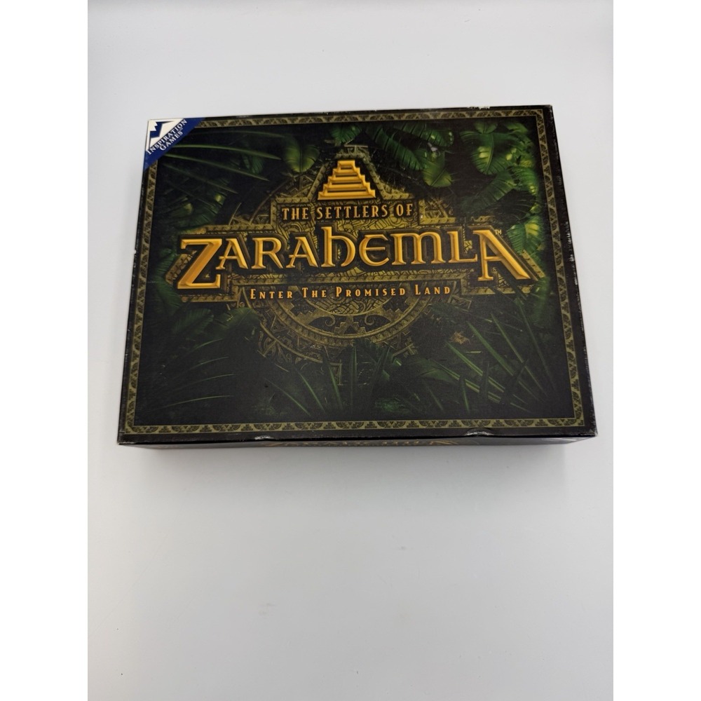 Settlers of Zarahemla Board Game Catan Variant Inspiration Games Incomplete